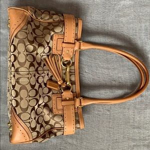 Coach Signature Carryall Tote Bag